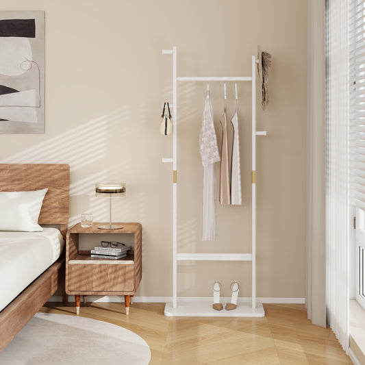 Oakridge Contemporary Wood Coat Rack