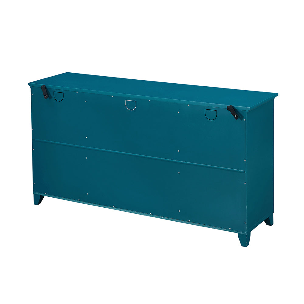 Elmcrest Traditional Velvet Sideboard Buffet Table