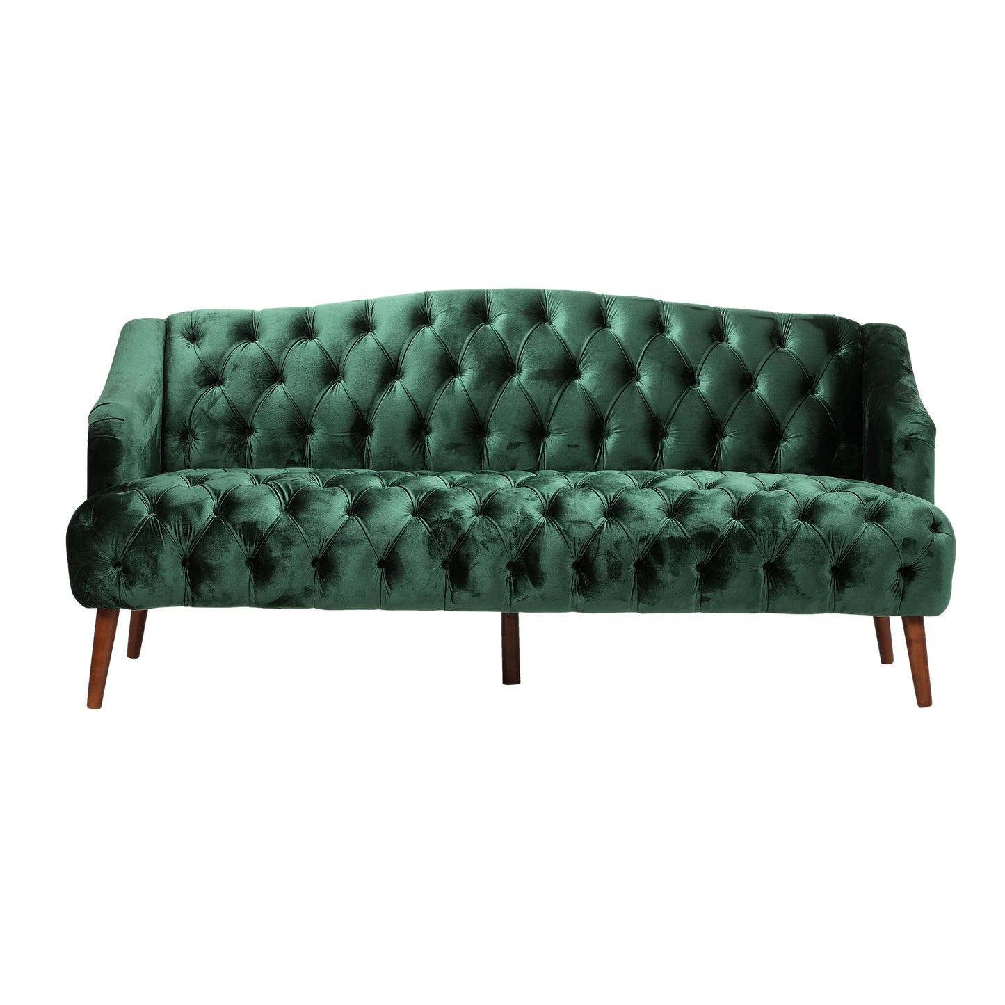 Mission Traditional Velvet Classic Sofa