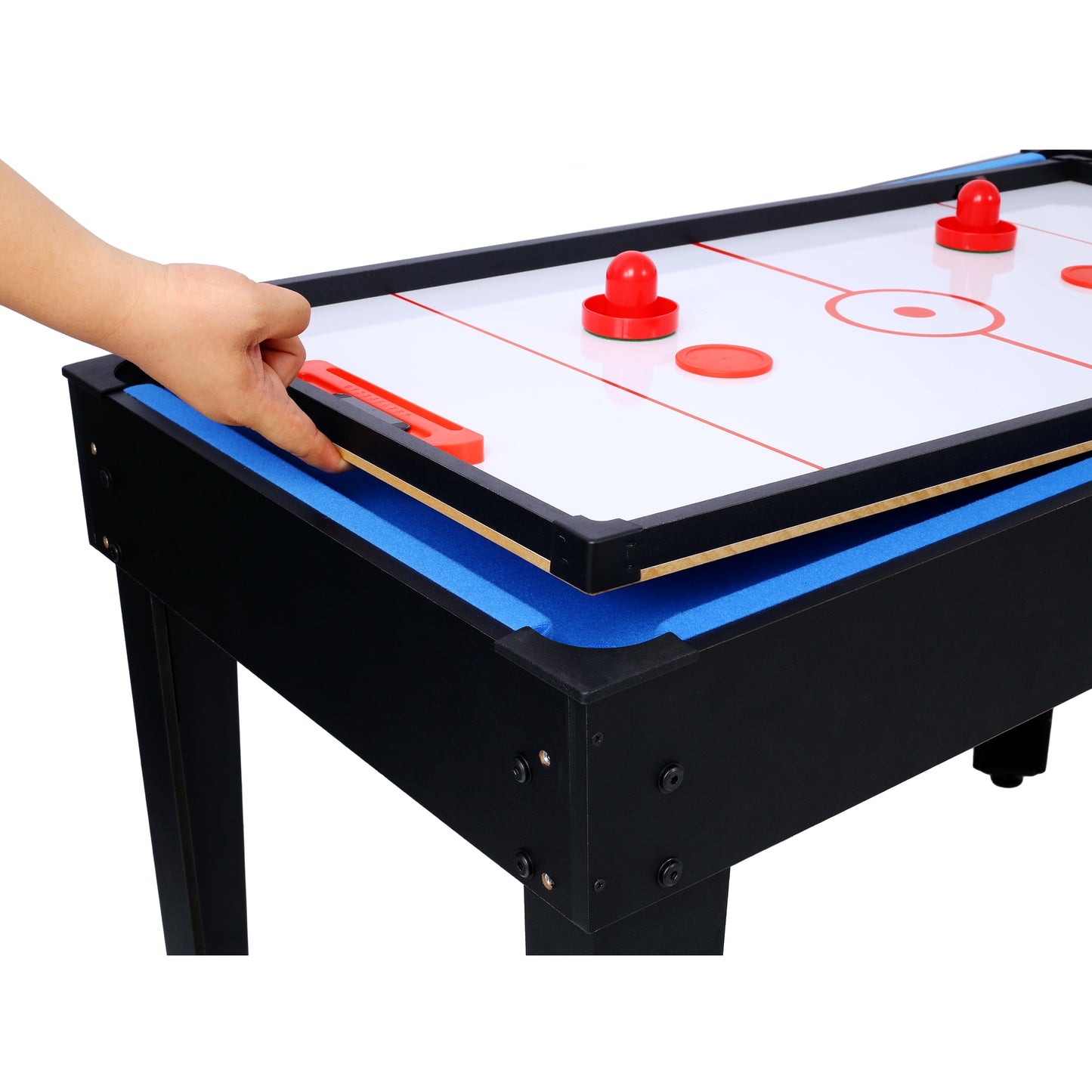 Centerville Contemporary Velvet Multi Game Table