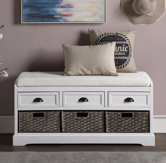 Oakridge Modern Velvet Storage Bench