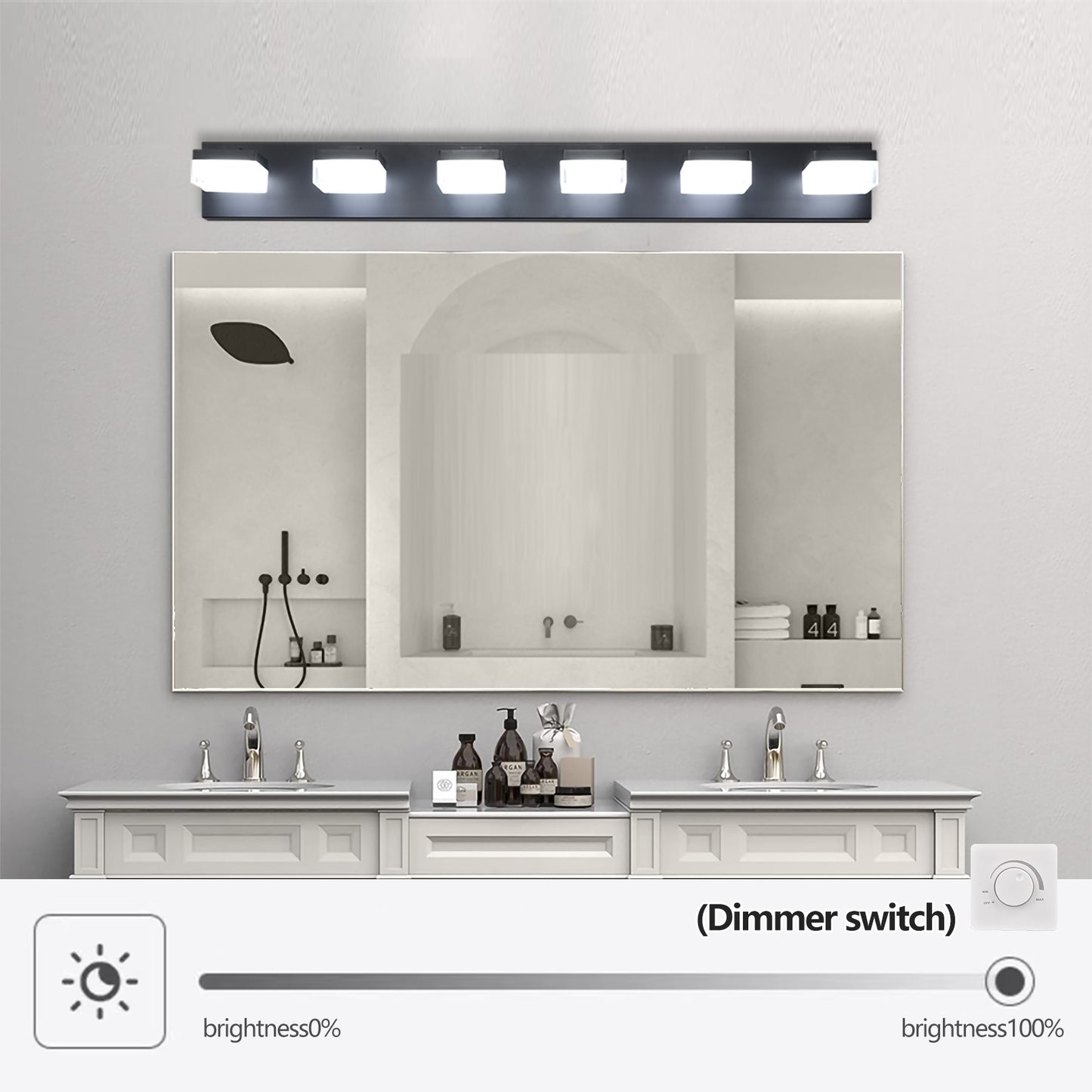 Niles Modern Vanity Mirror Light Fixture