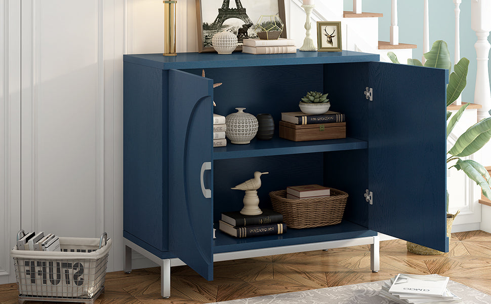 Luz Contemporary Storage Accent Entryway Cabinet