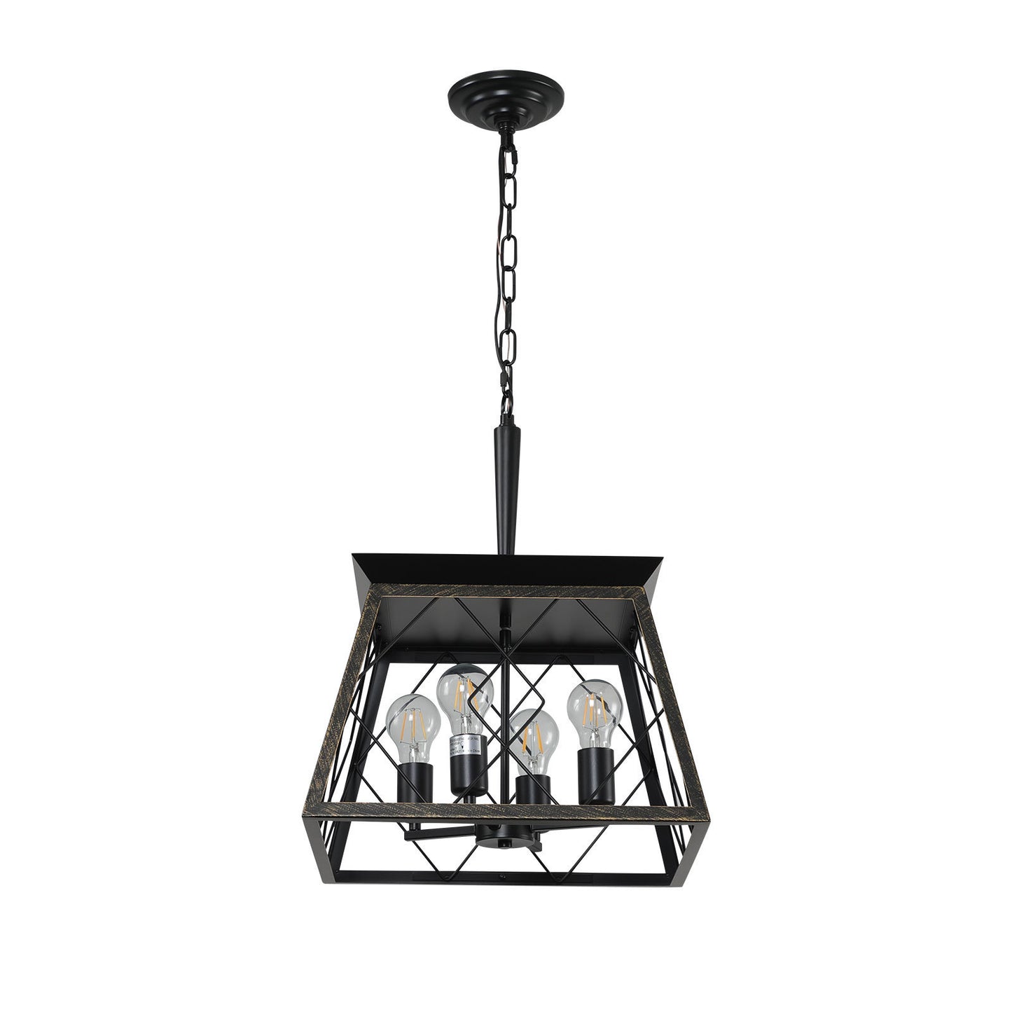 Kingsly Industrial Light Vintage Chandelier