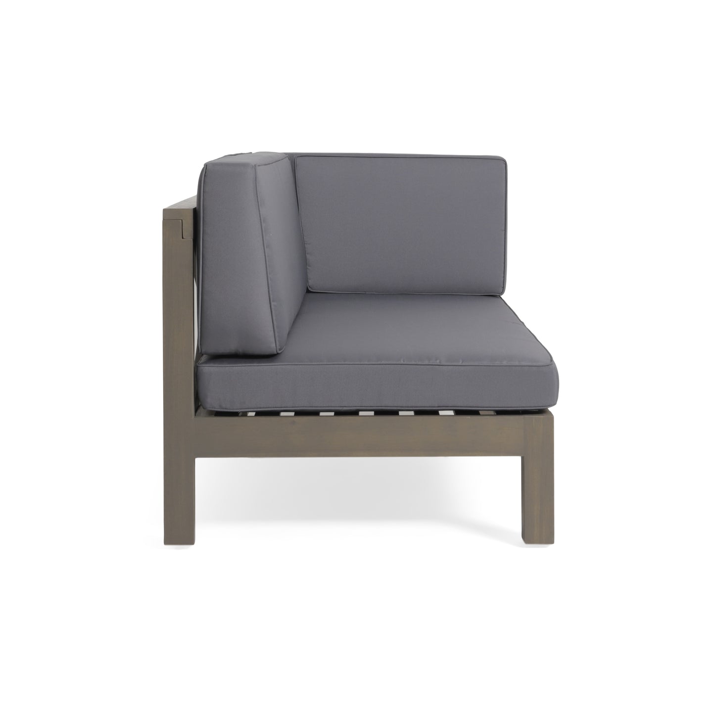 Napa Contemporary Velvet Corner Bench
