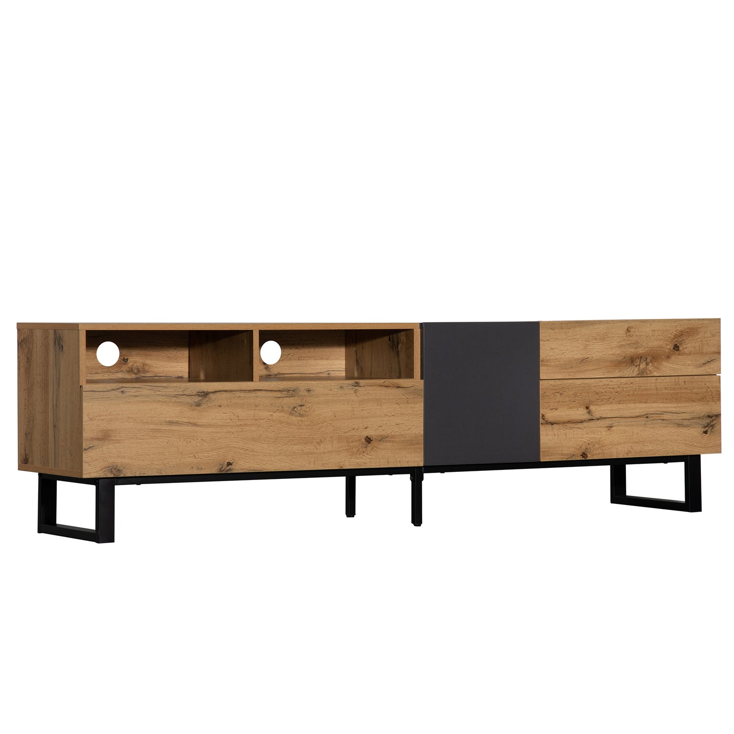 Healdsburg Modern TV Console Entertainment