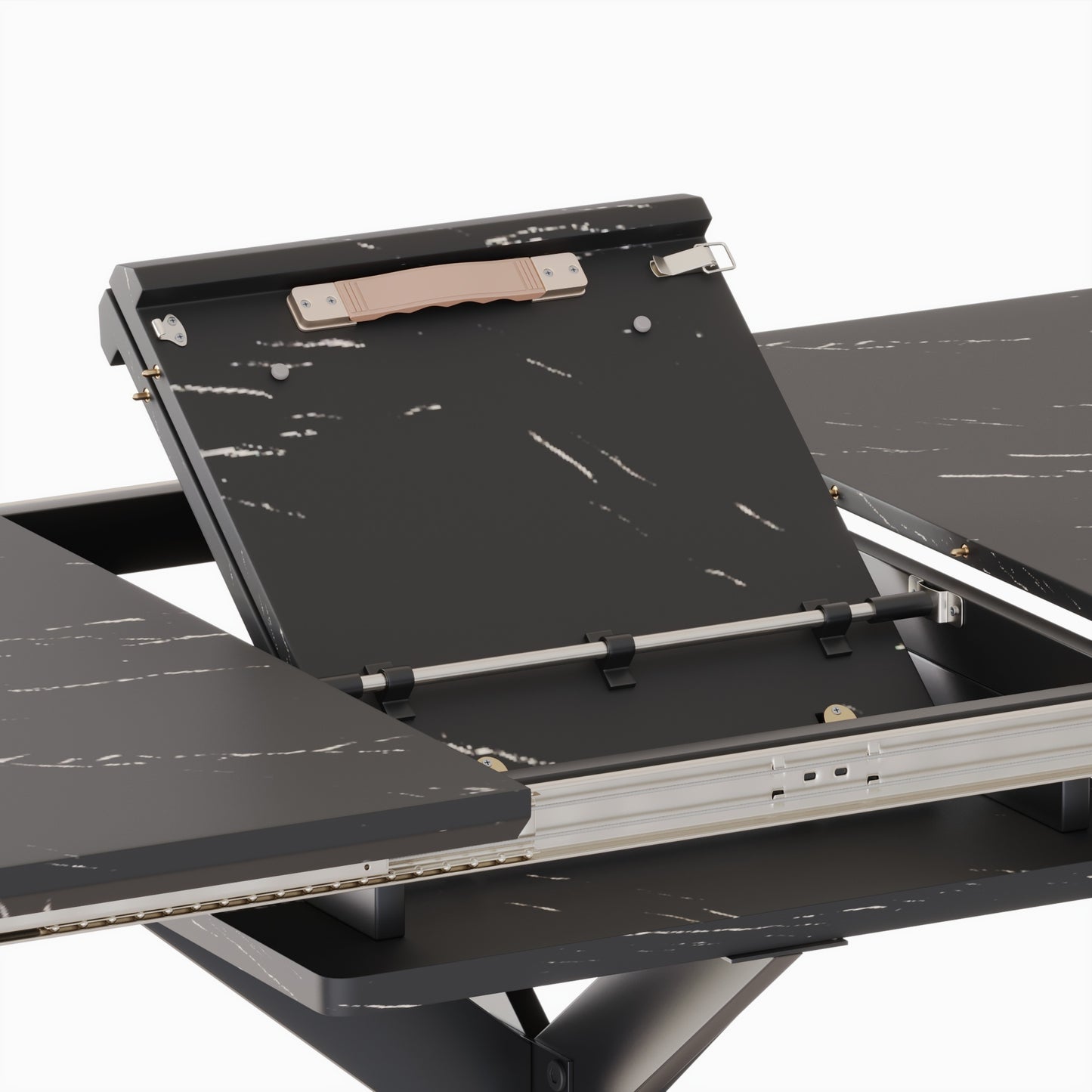 Lazzareschi Modern Extendable Dining Table