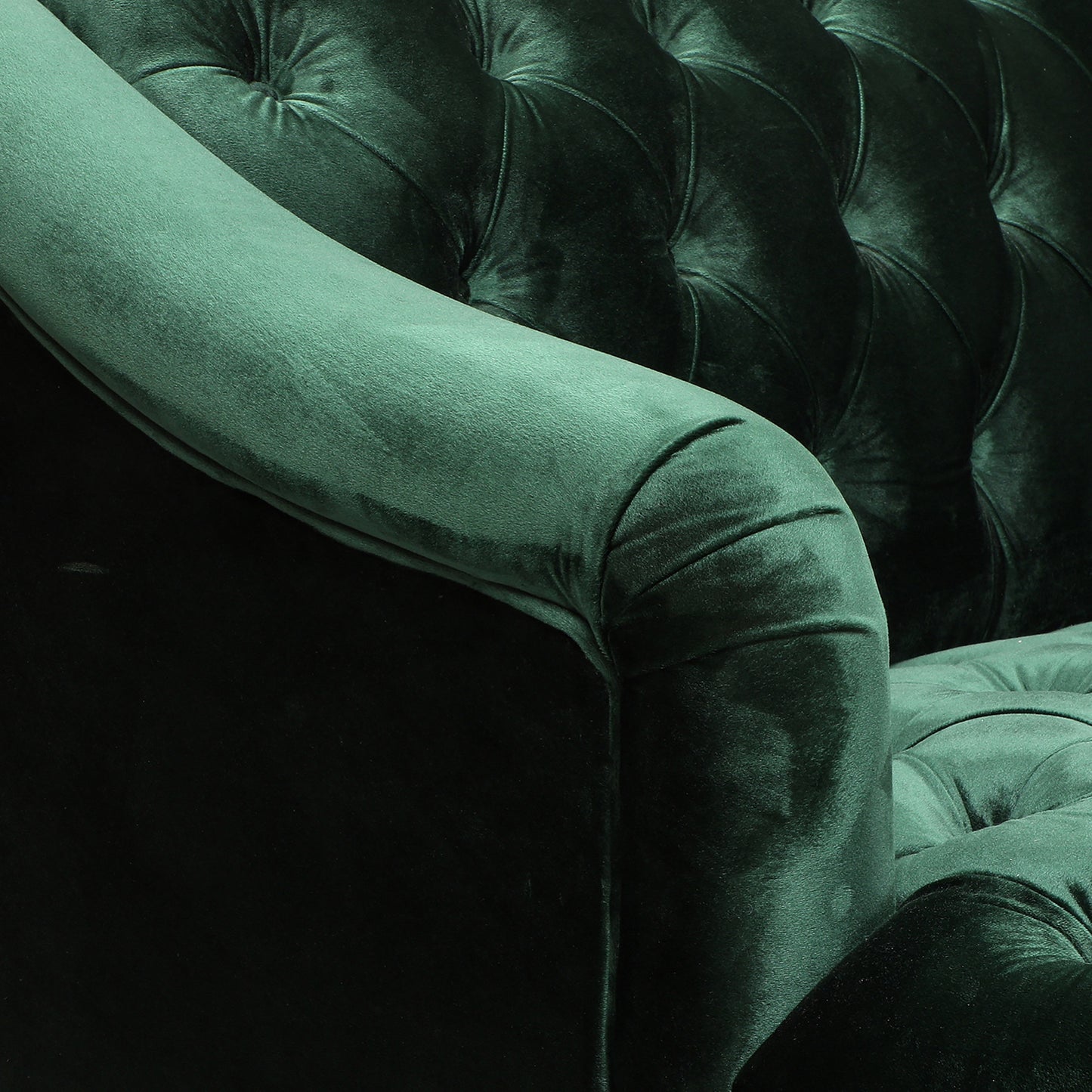 Mission Traditional Velvet Classic Sofa