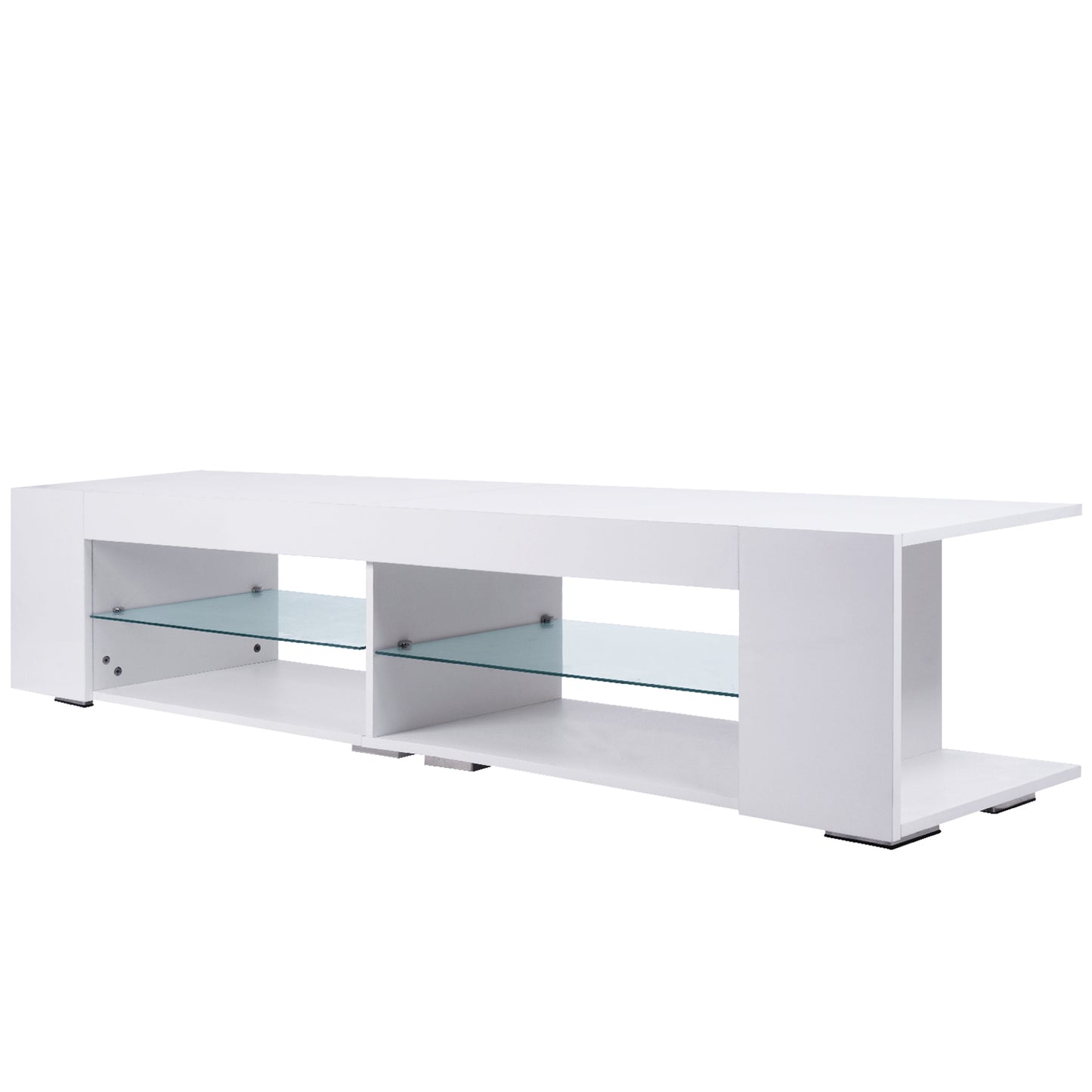 Luz Modern High Gloss Entertainment Center