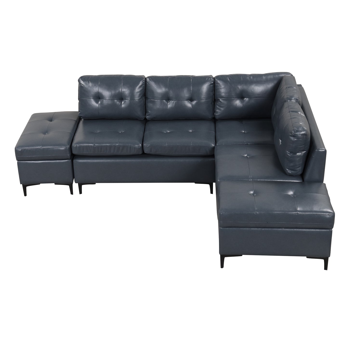 Sonoma Mid-Century L-Shaped Corner Sofa
