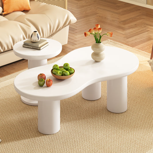 Silverleaf Contemporary Nesting Coffee Tables