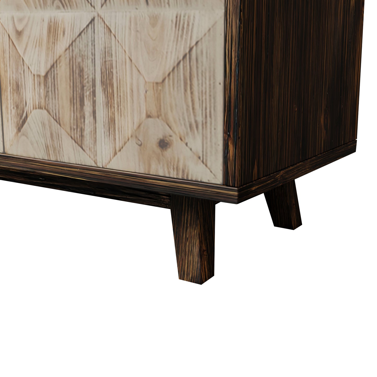 Fitch Mid-Century Storage Sideboard Freestanding Cabinet