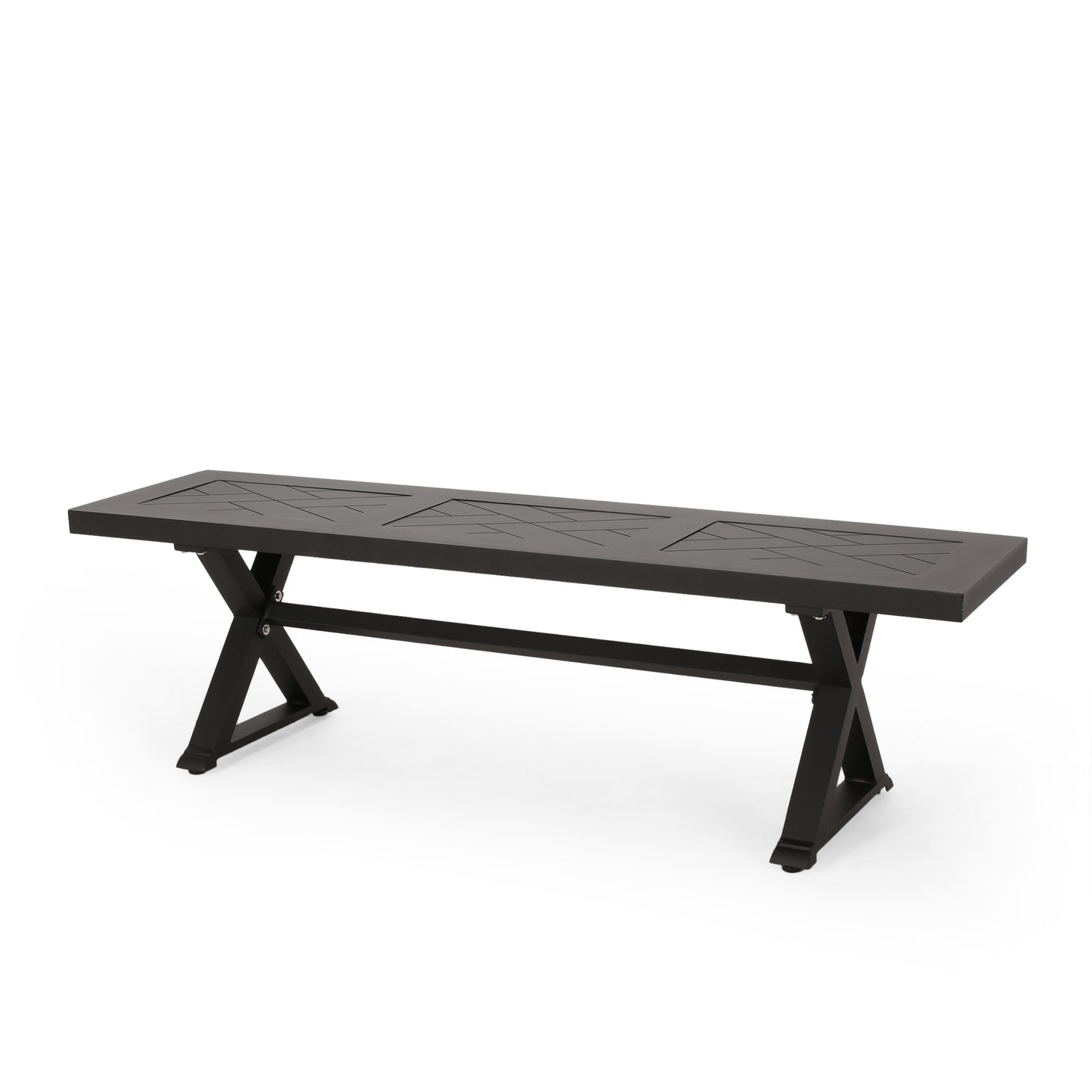 Lazzareschi Industrial Simple Dining Bench
