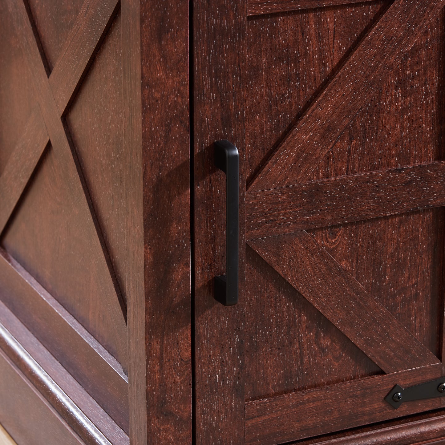Marites Craftsman Oak Farmhouse End Table