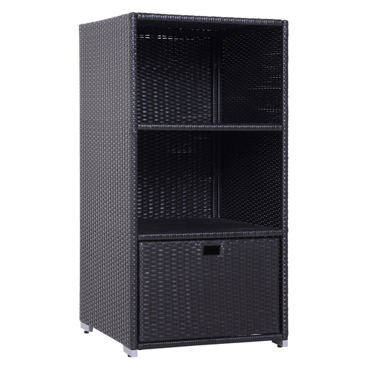 Cleo Contemporary Outsunny Patio Storage Organizer