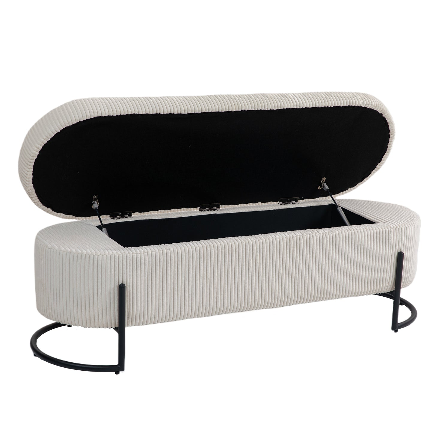 Lula Modern Upholstered Storage Ottoman