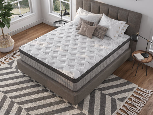 Amity Modern Twin Diamond Hybrid Mattress