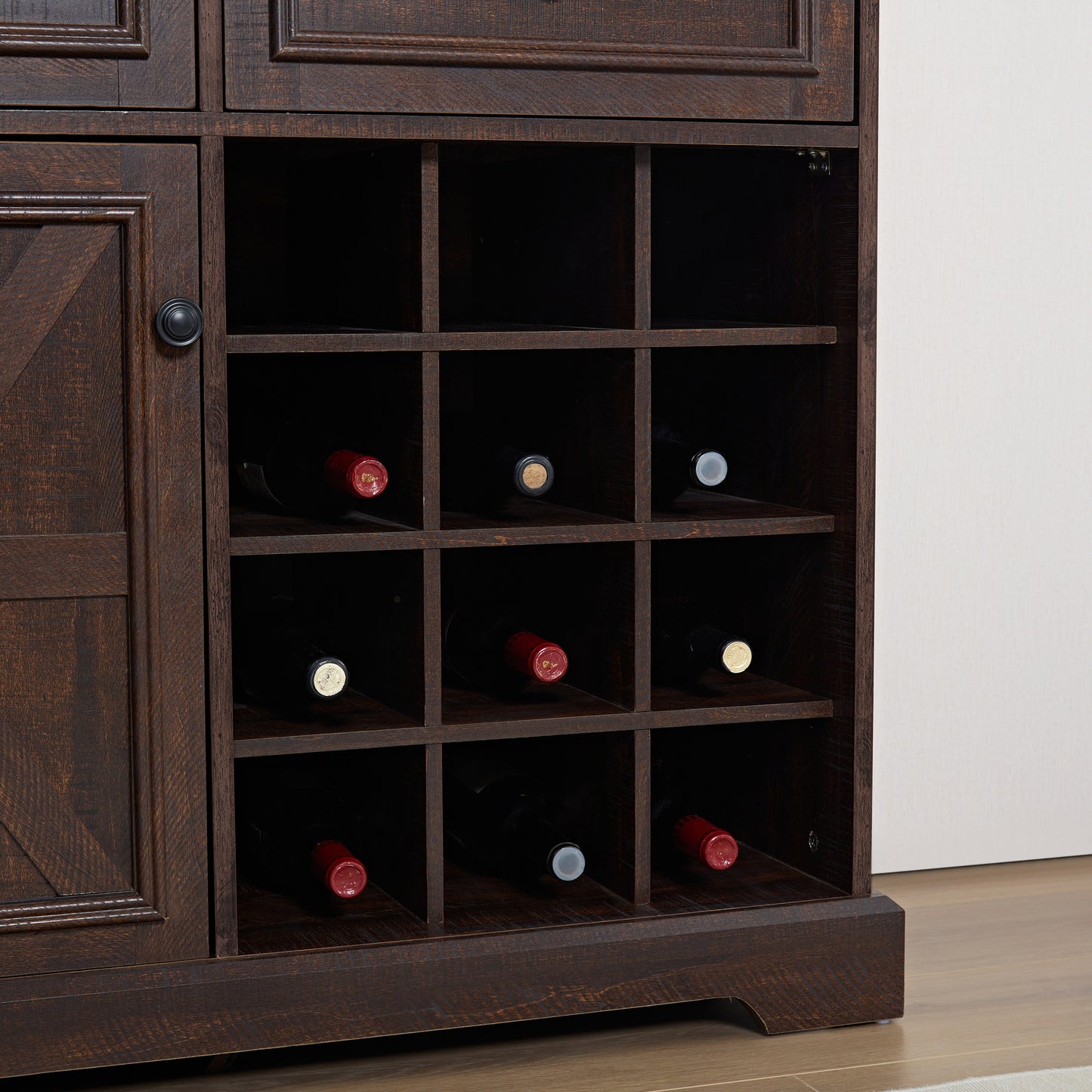 Ghivi Craftsman Farmhouse Storage Cabinet