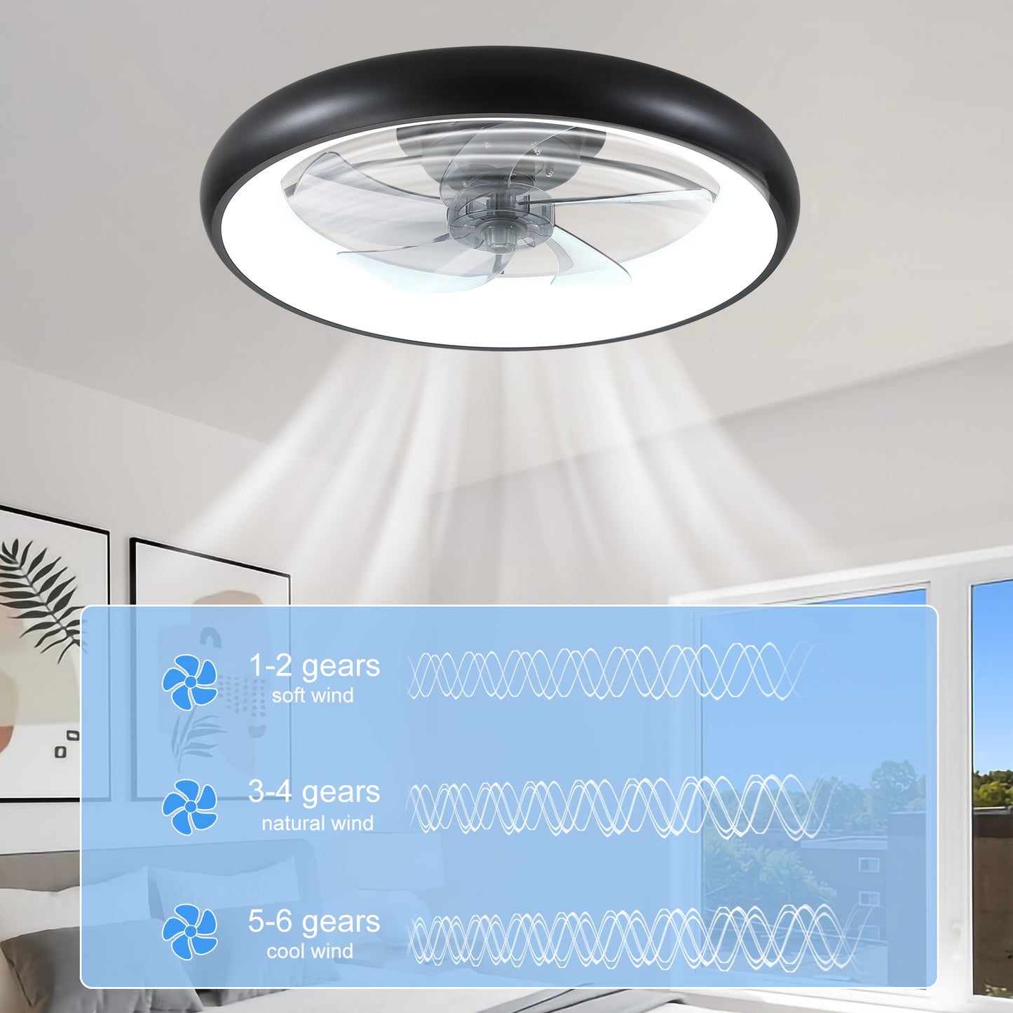 Kingsly Modern Dimmable LED