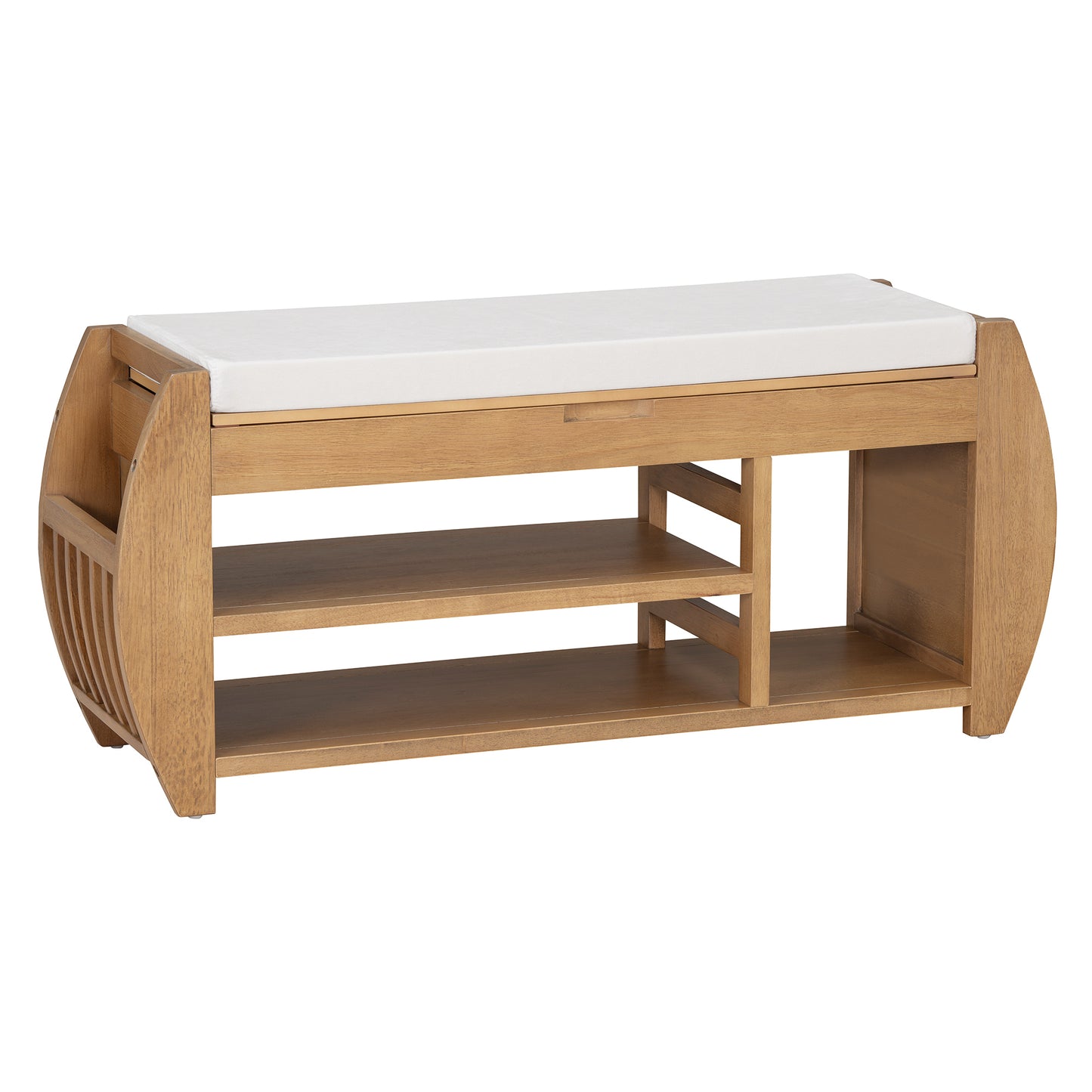 Cleo Mid-Century Retro Storage Bench