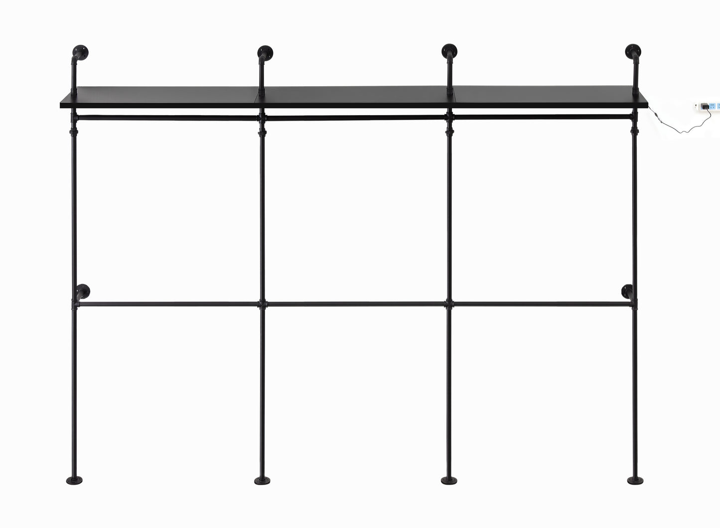Lula Industrial Garment Rack