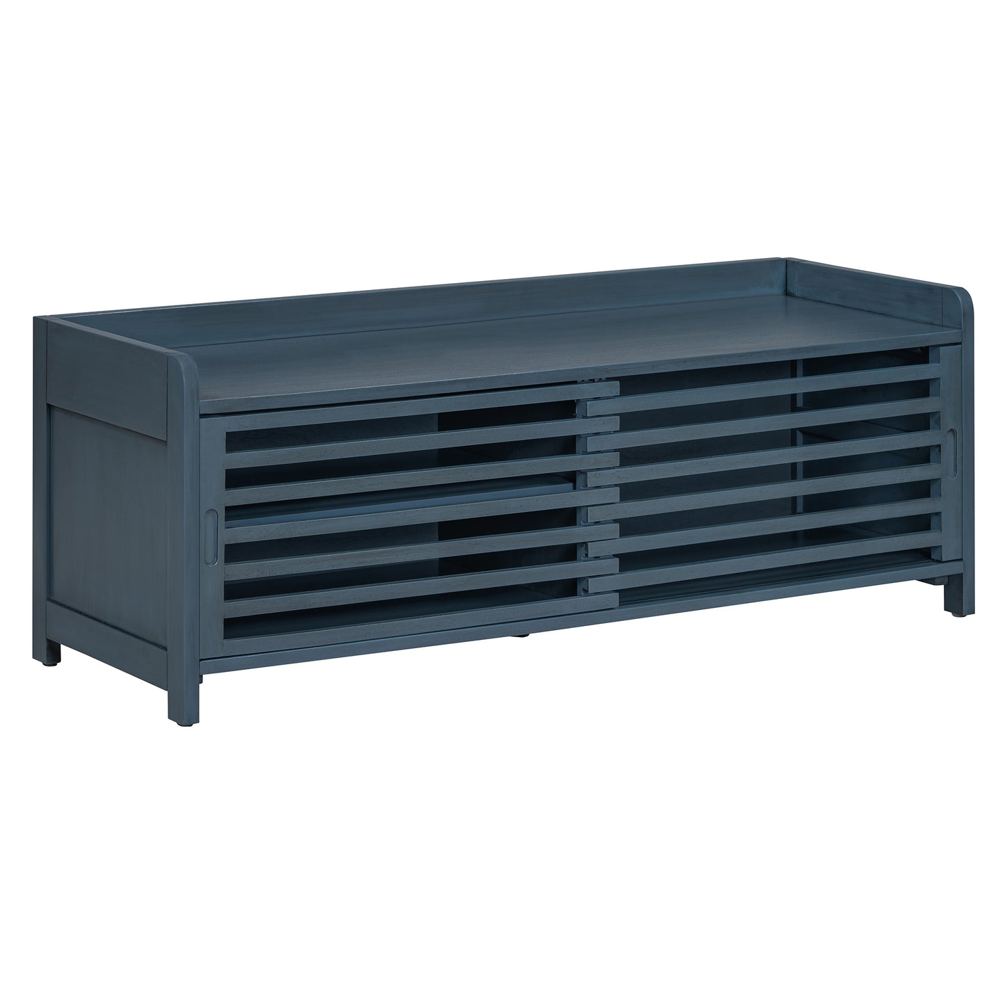 Lula Modern Shutter Storage Bench