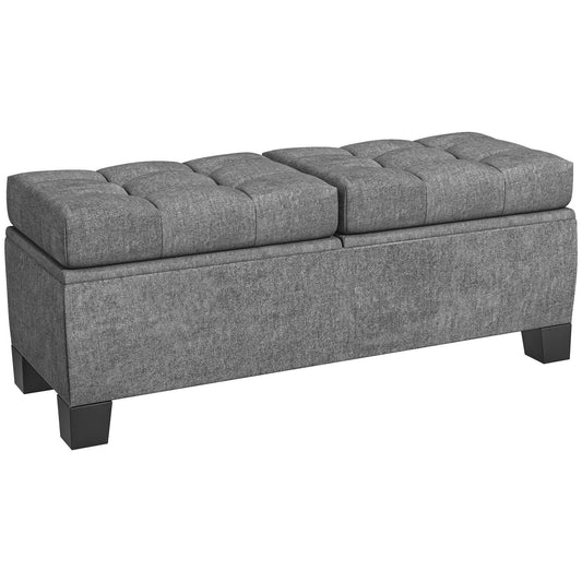Oakridge Contemporary Button Tufted Bench