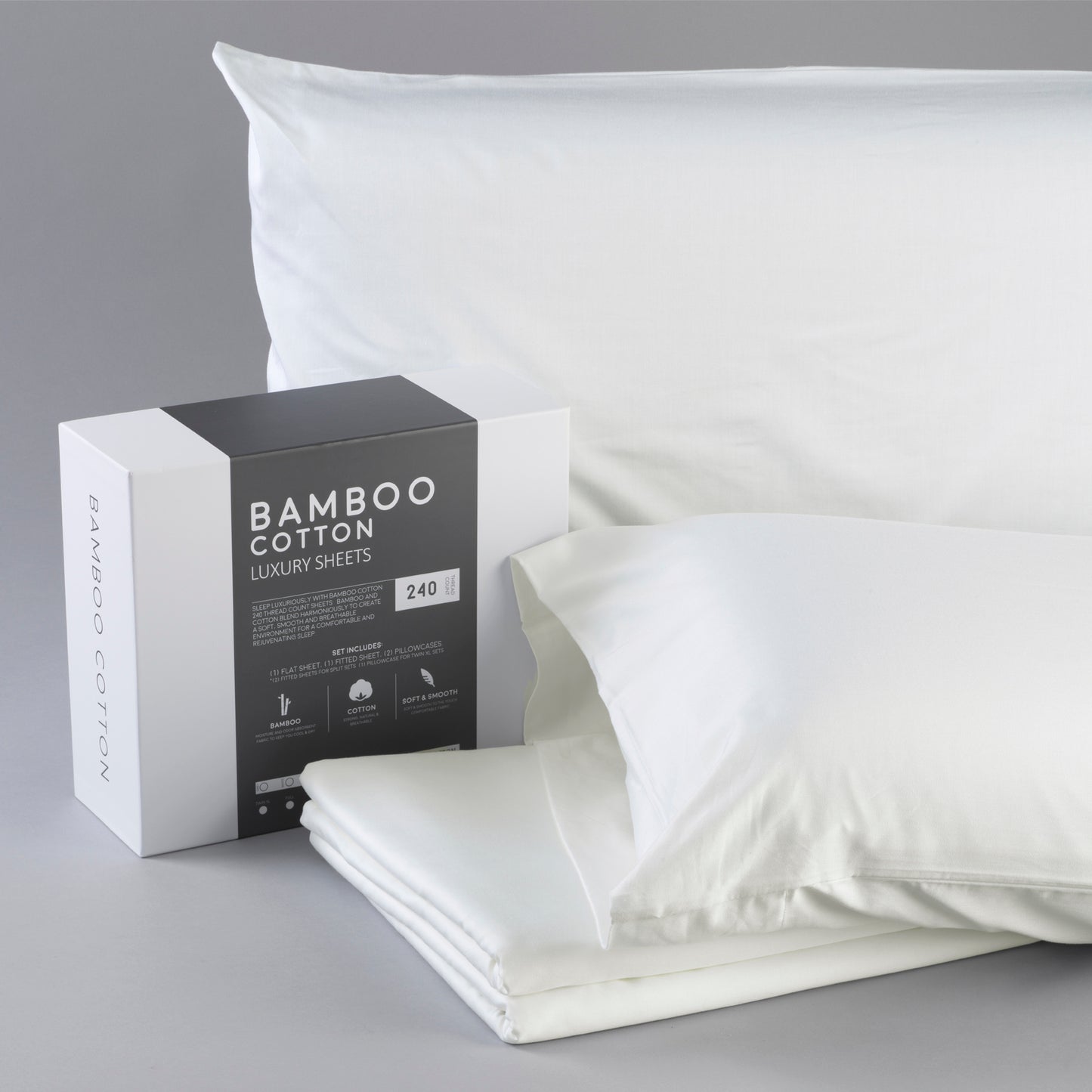 Cleo Modern Bamboo Cotton Sheets