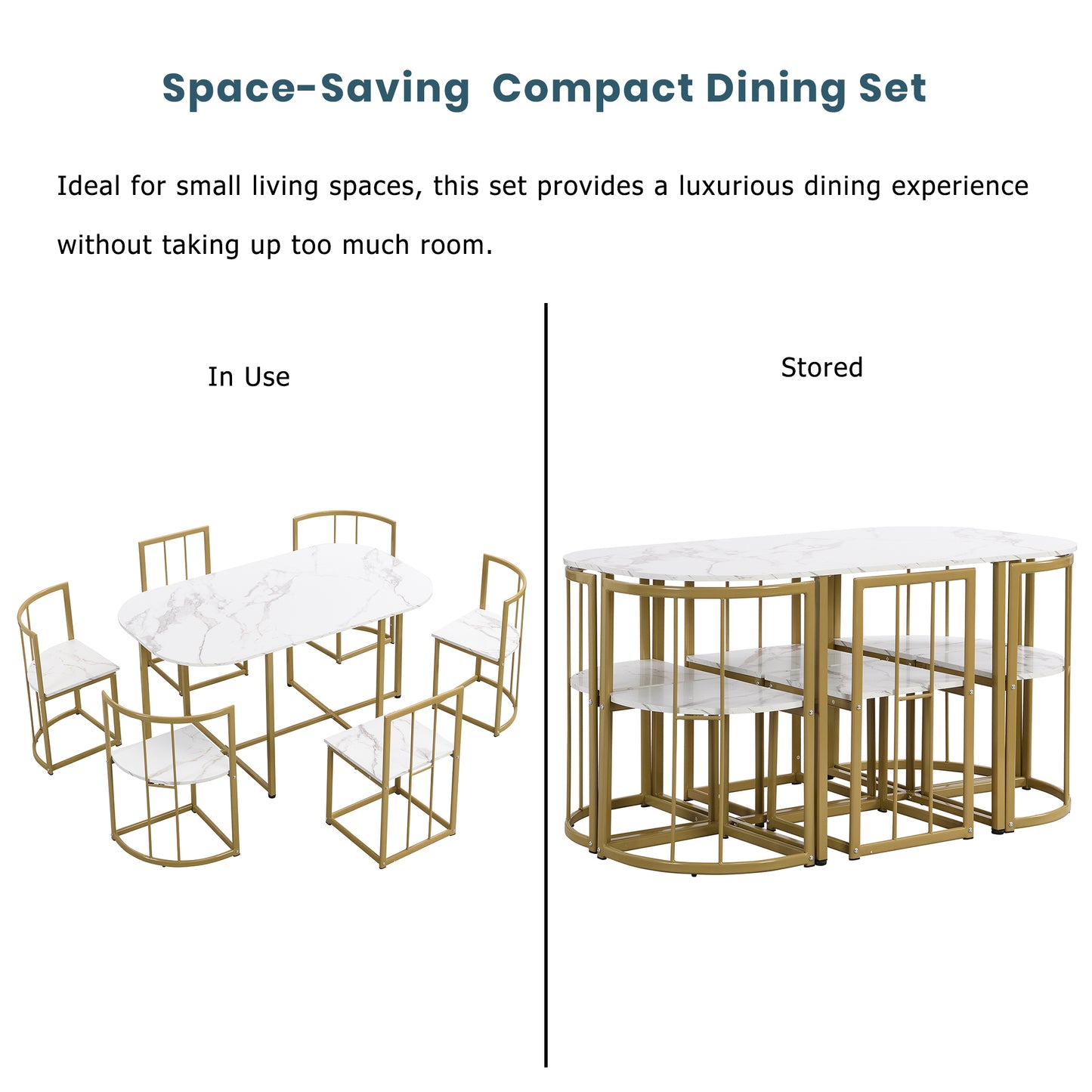 Mission Modern 7 Piece Dining Set