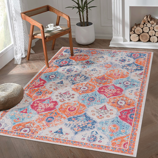 Cleo Modern Washable Area Rug