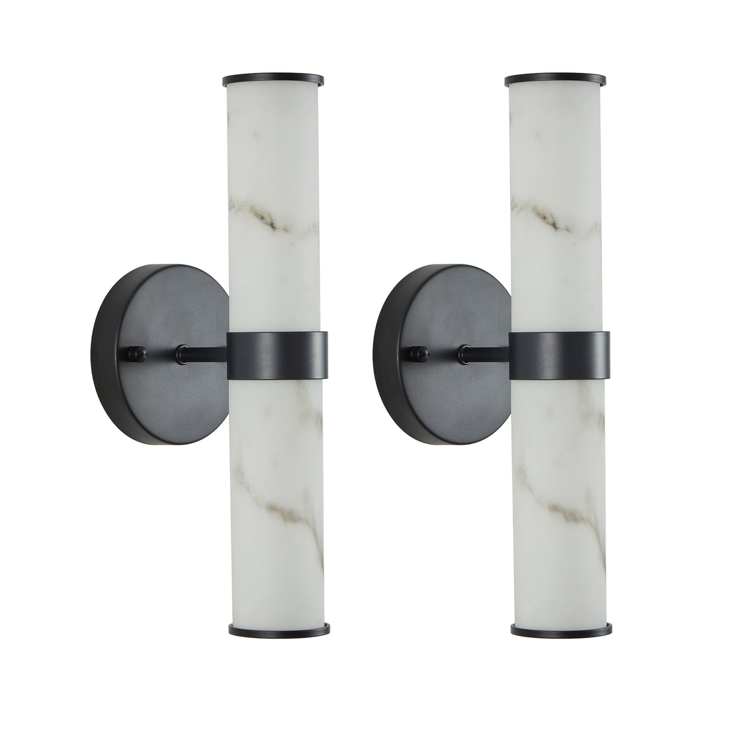 Luz Industrial Marble Texture Wall Light