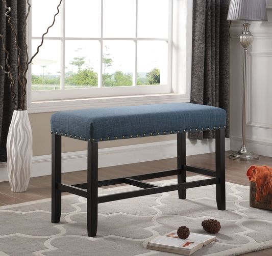 Mission Traditional Velvet Dining Bench