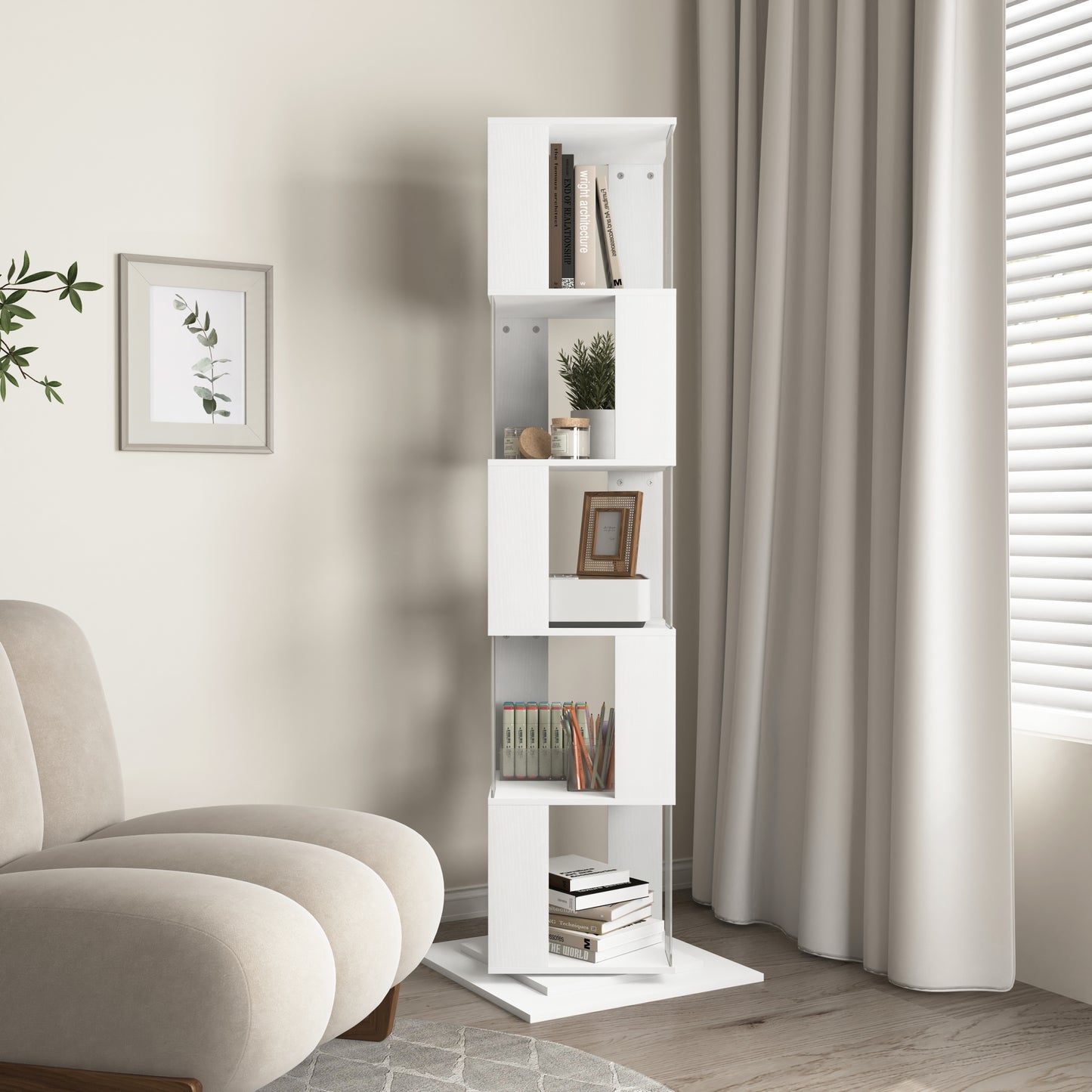 Oakridge Modern Rotating Acrylic Display Rack