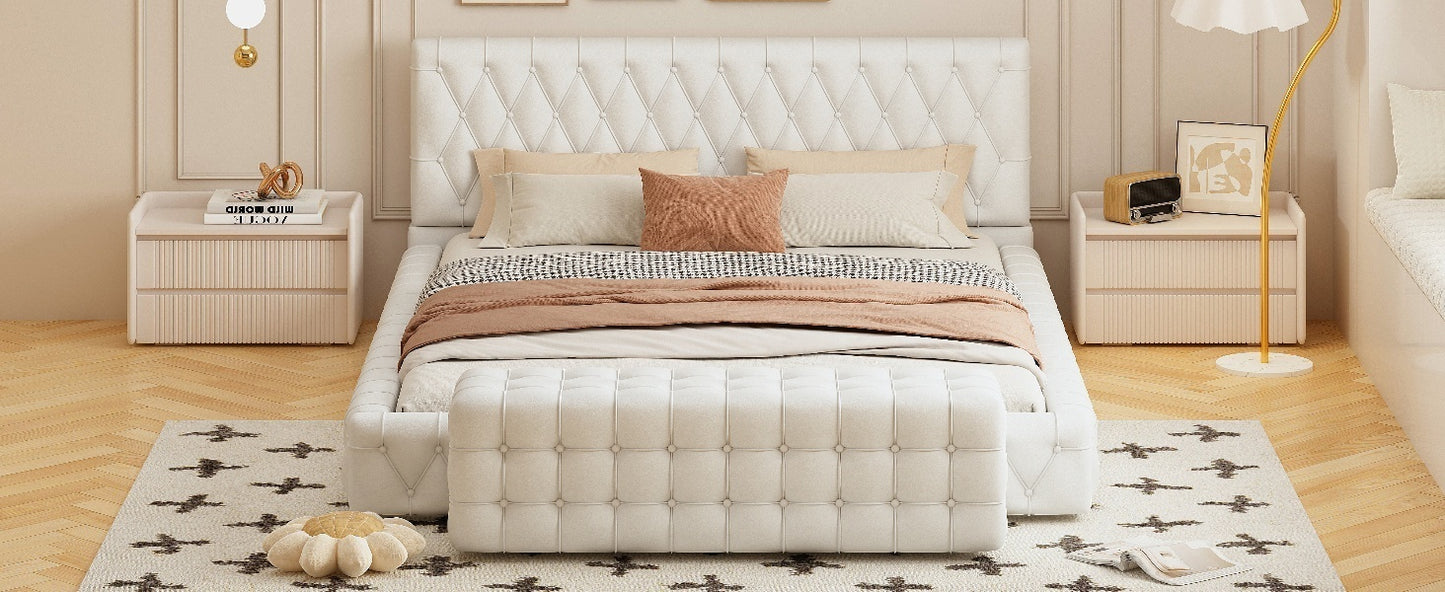 Emery Contemporary Upholstered Queen Bedroom Set