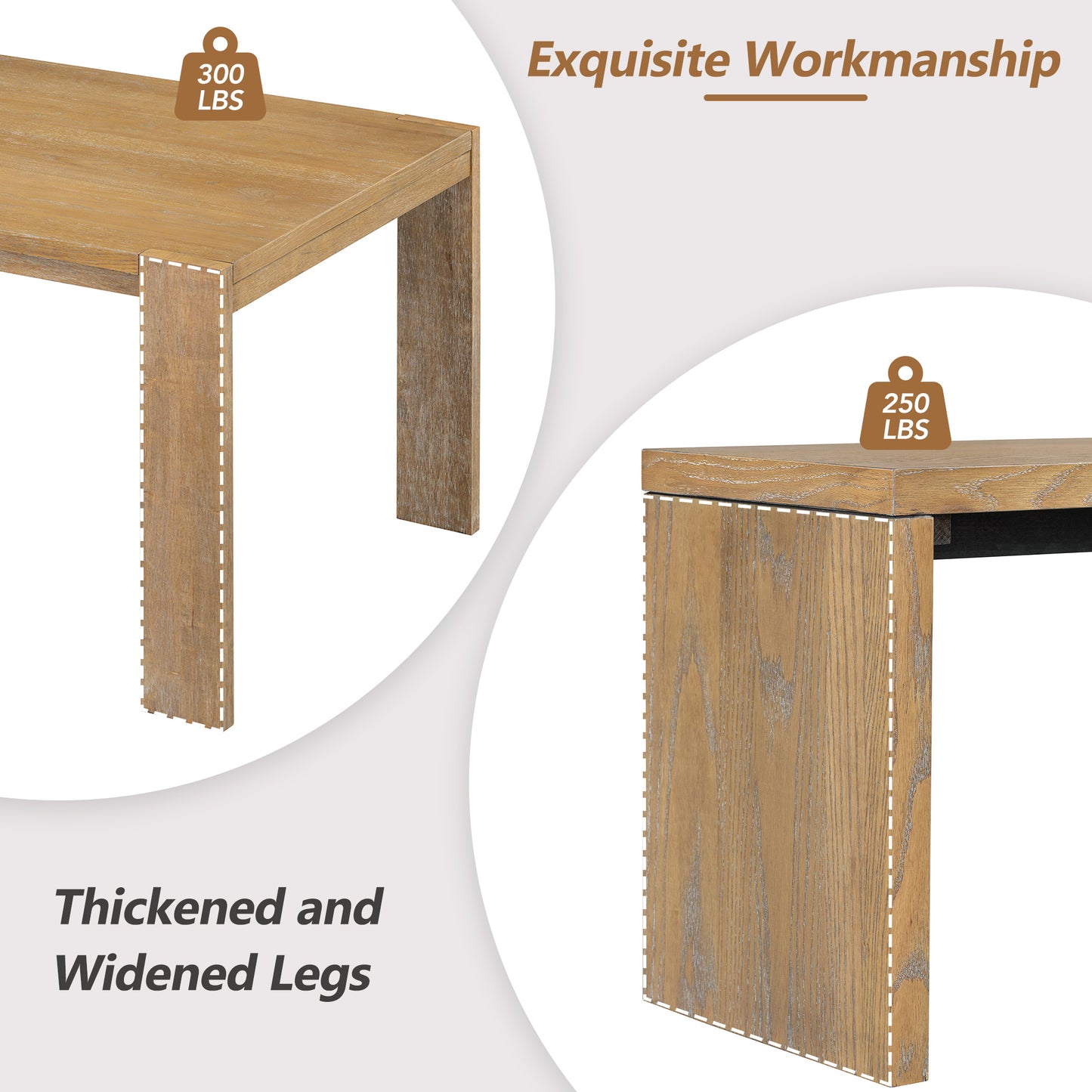 Silverleaf Modern Farmhouse Dining Set