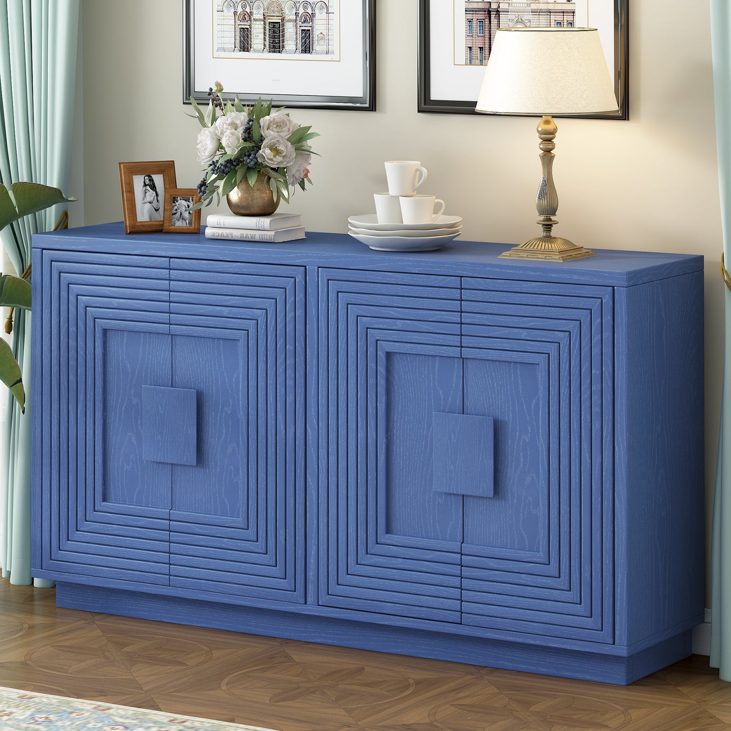 Amity Traditional Vintage Distressed Sideboard