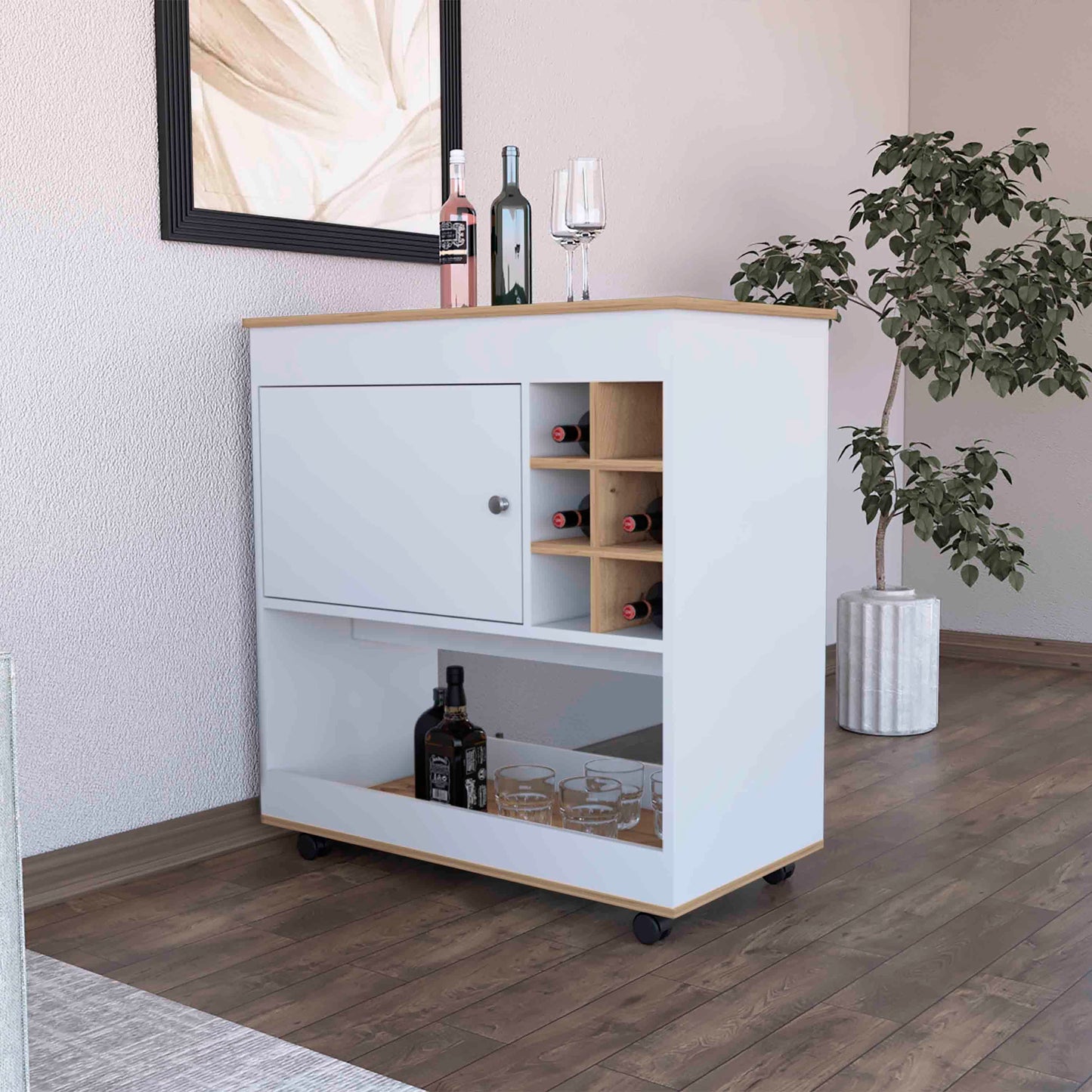 Napa Modern Texas Bar Cart