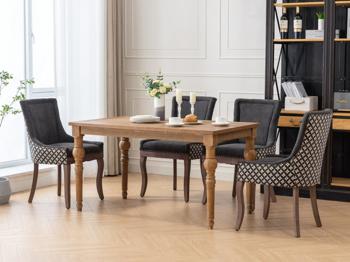 Somerset Modern Ultra Fabric Dining Chair
