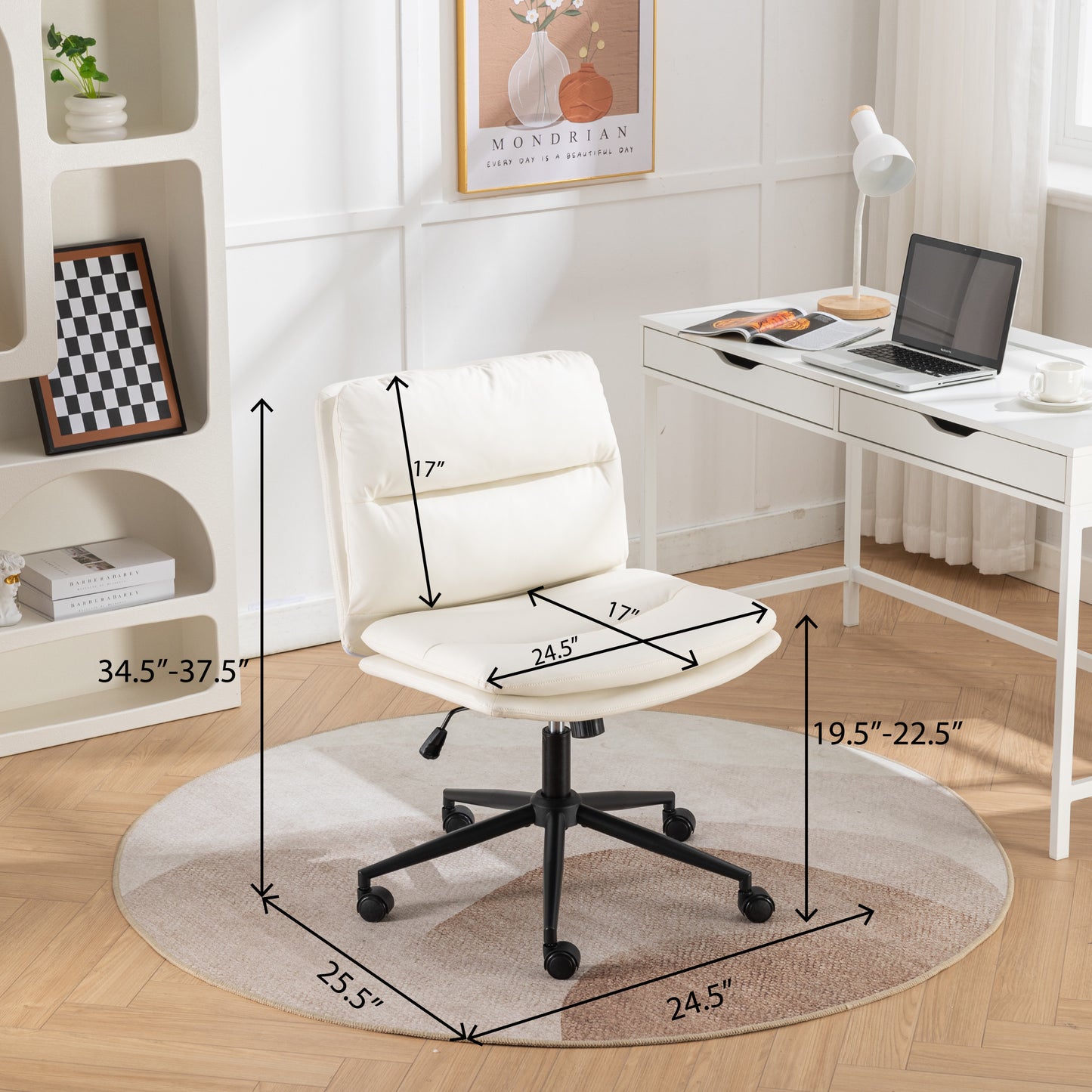 Centerville Contemporary Velvet Swivel Chair