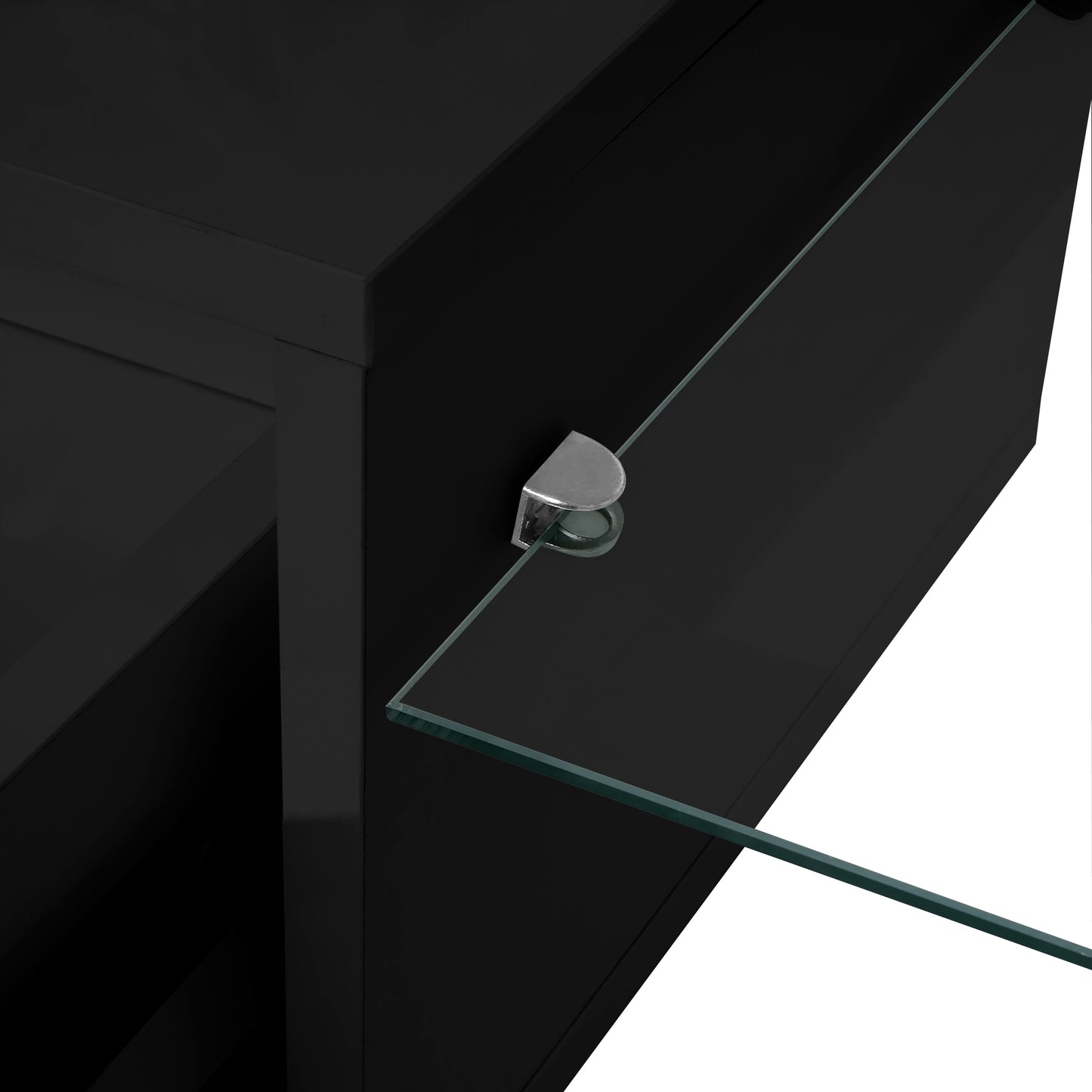 Healdsburg Modern Stand with Storage Entertainment Table