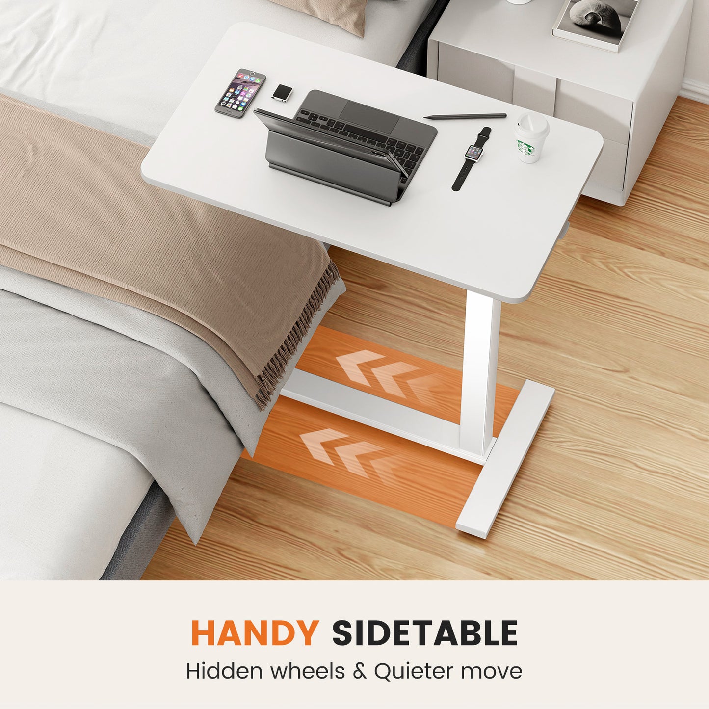 cLazzareschi Modern Mobile Adjustable Standing Desk