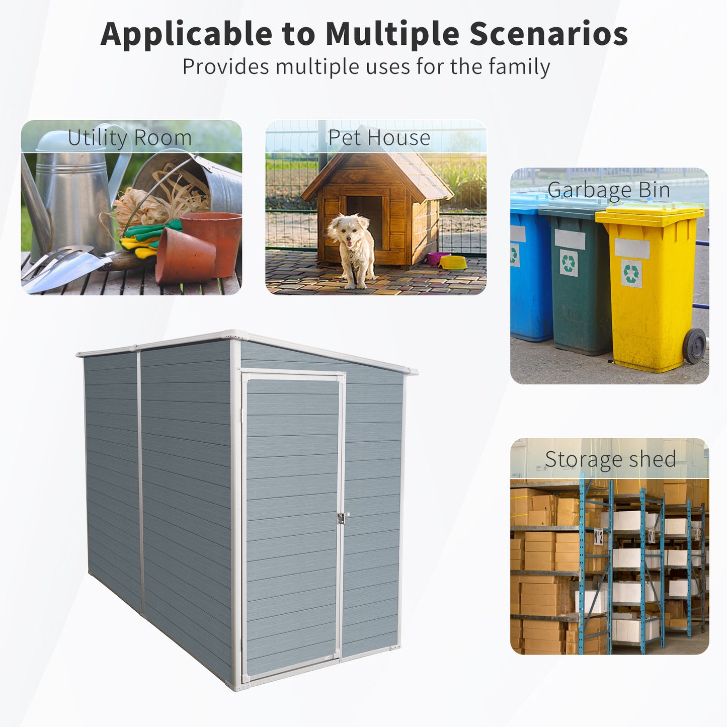 Somerset Modern Outdoor Storage Shed
