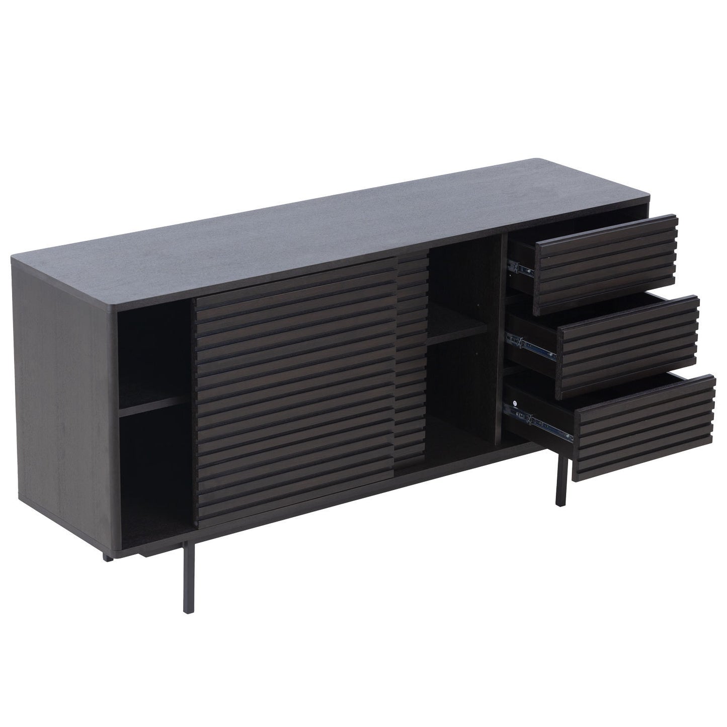 Fitch Mid-Century Sideboard Buffet Table