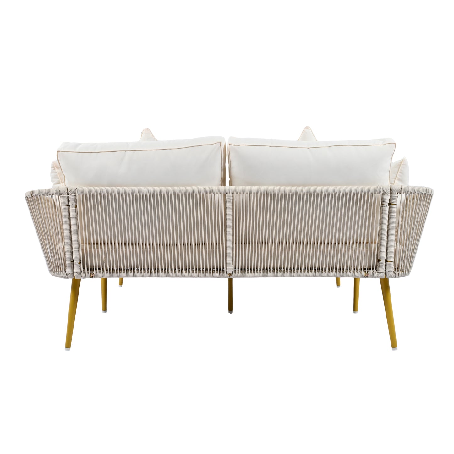 Ghivi Modern Nylon Rope Patio Daybed