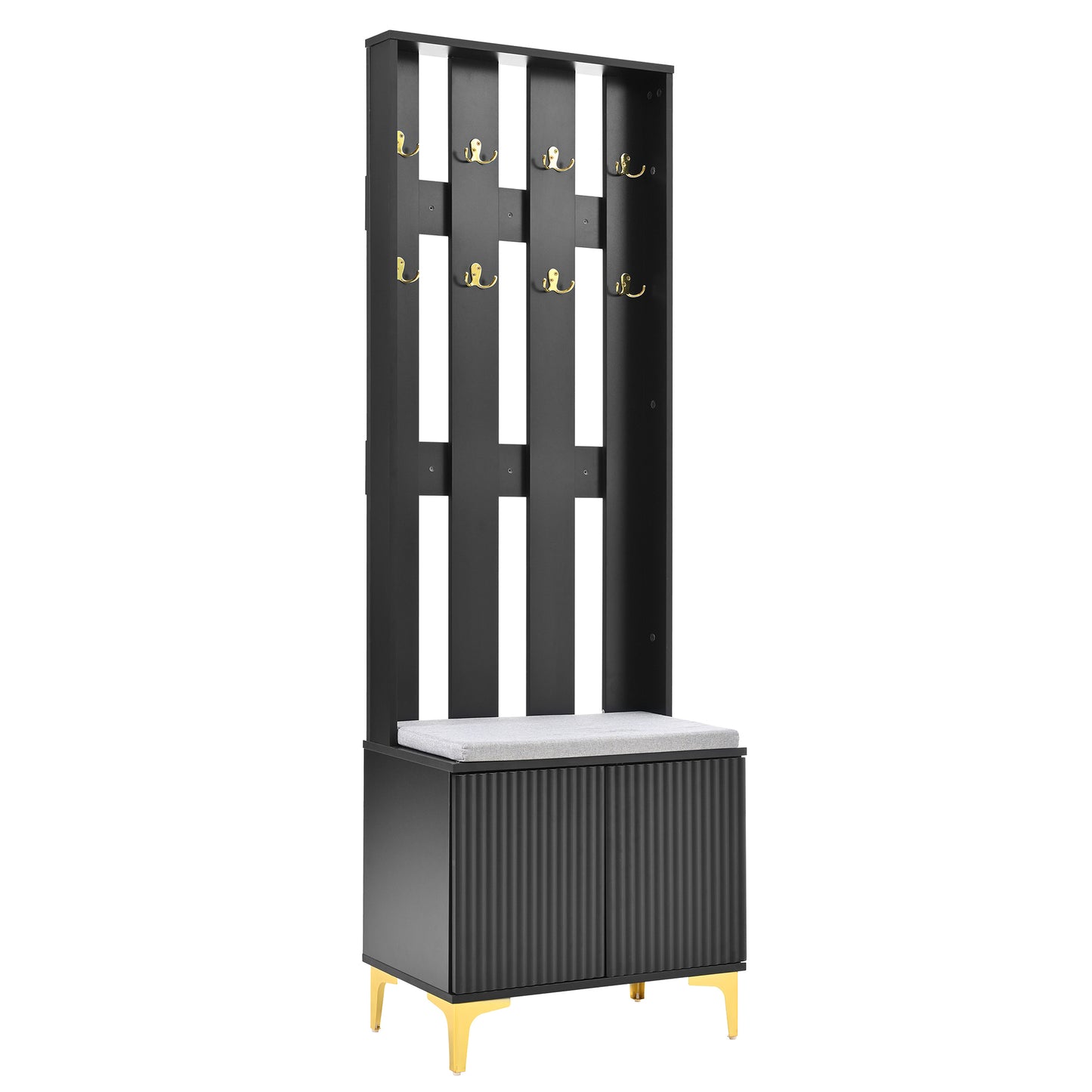 Warmsprings Modern Luxury Storage Coat Racks