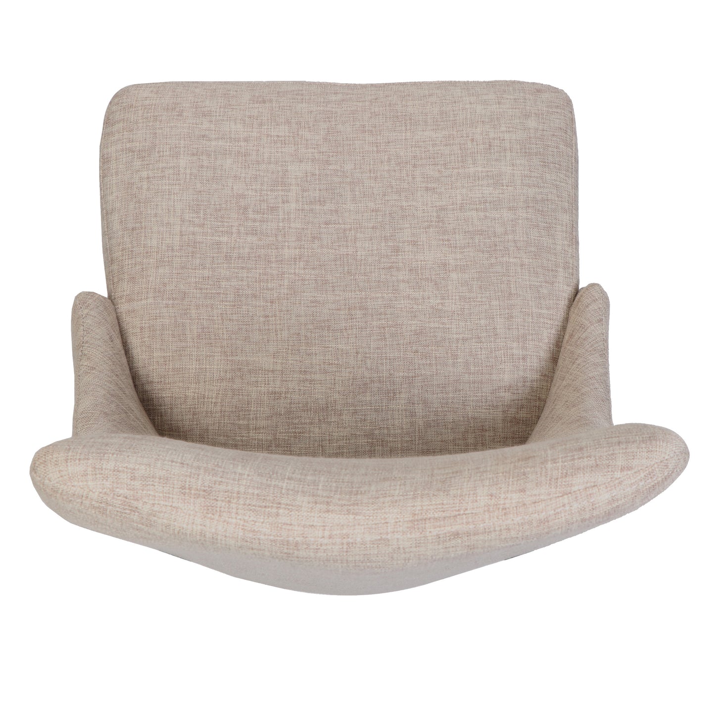 Elmcrest Modern Fabric Armless Dining Chairs