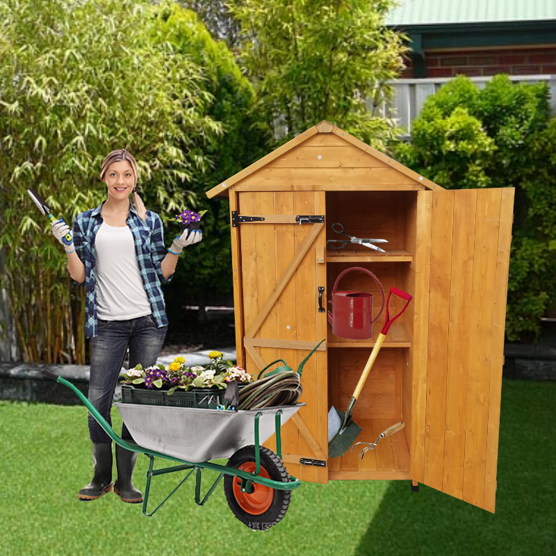 Fitch Craftsman Rustic Wooden Shed