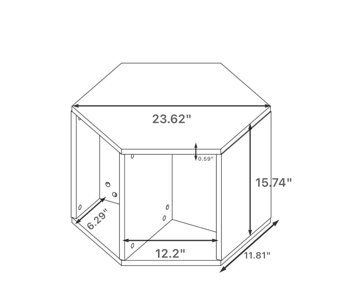 Niles Craftsman Hexagonal Coffee Table