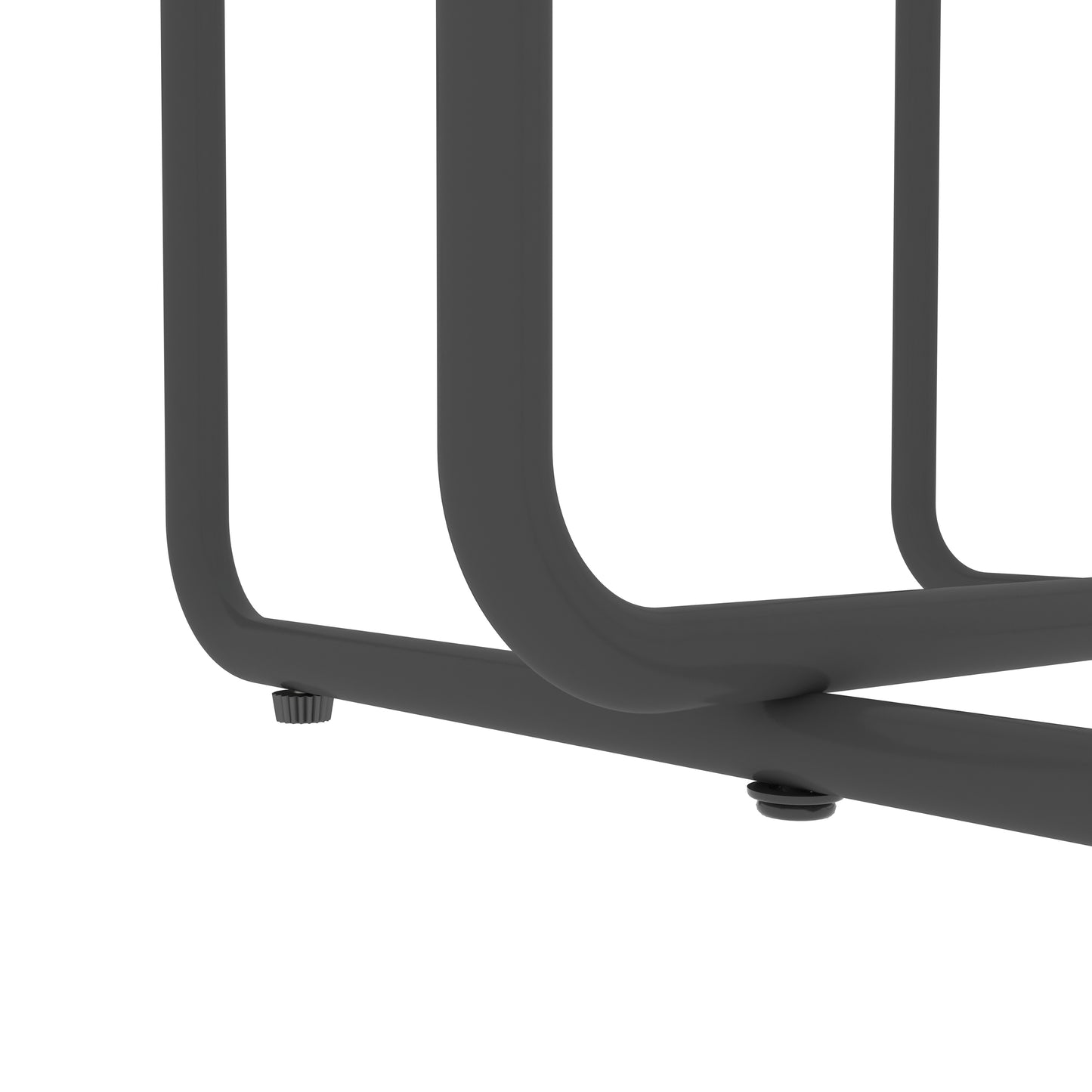 Westport Modern Tempered Glass Side Table