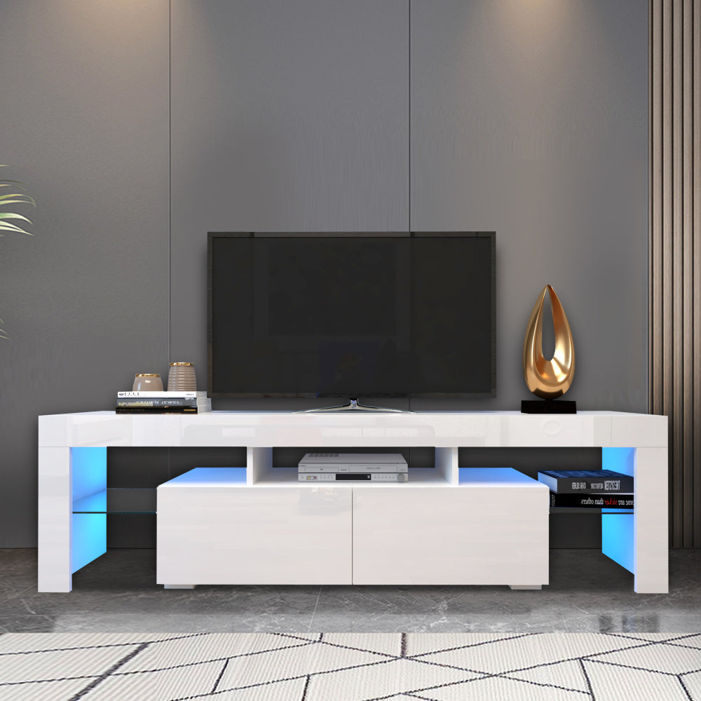 Napa Modern Velvet TV Stand